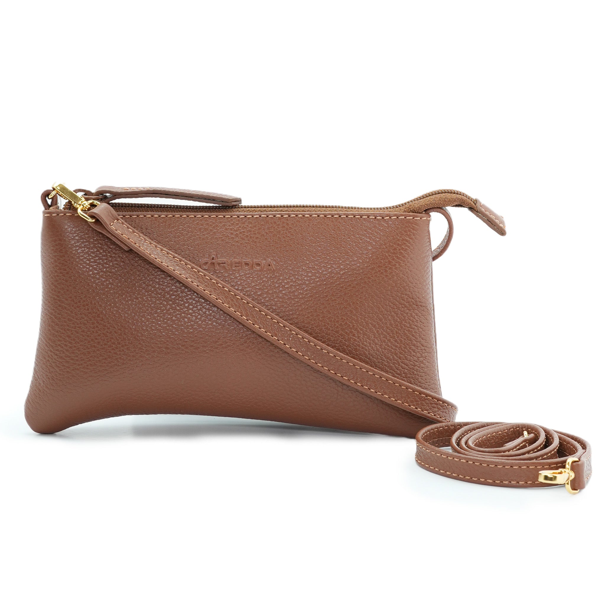 Bolsa Tiracolo Mini em Couro - ref. 2513 - Aredda