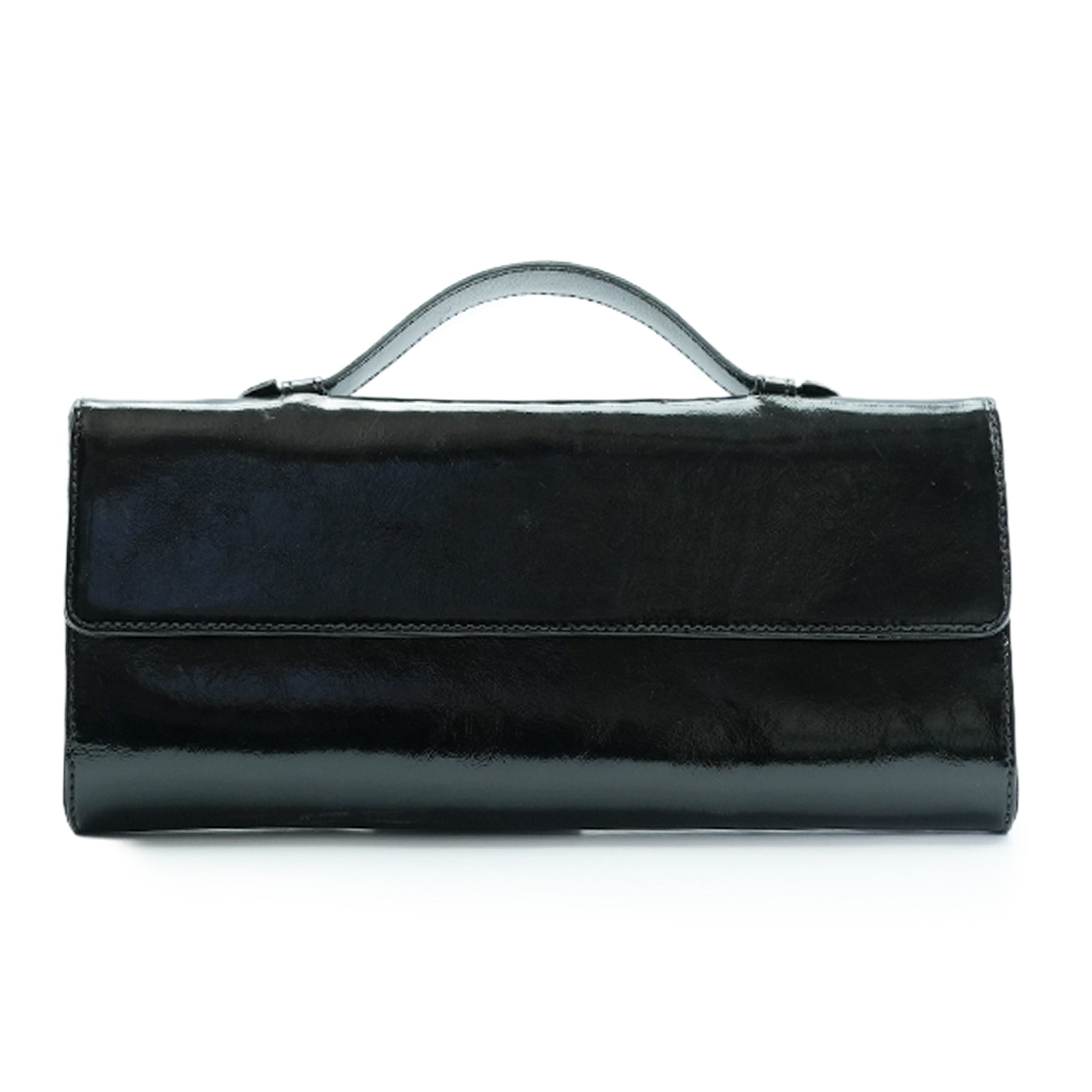 Clutch Trançada em Couro - ref. 2514 - Aredda