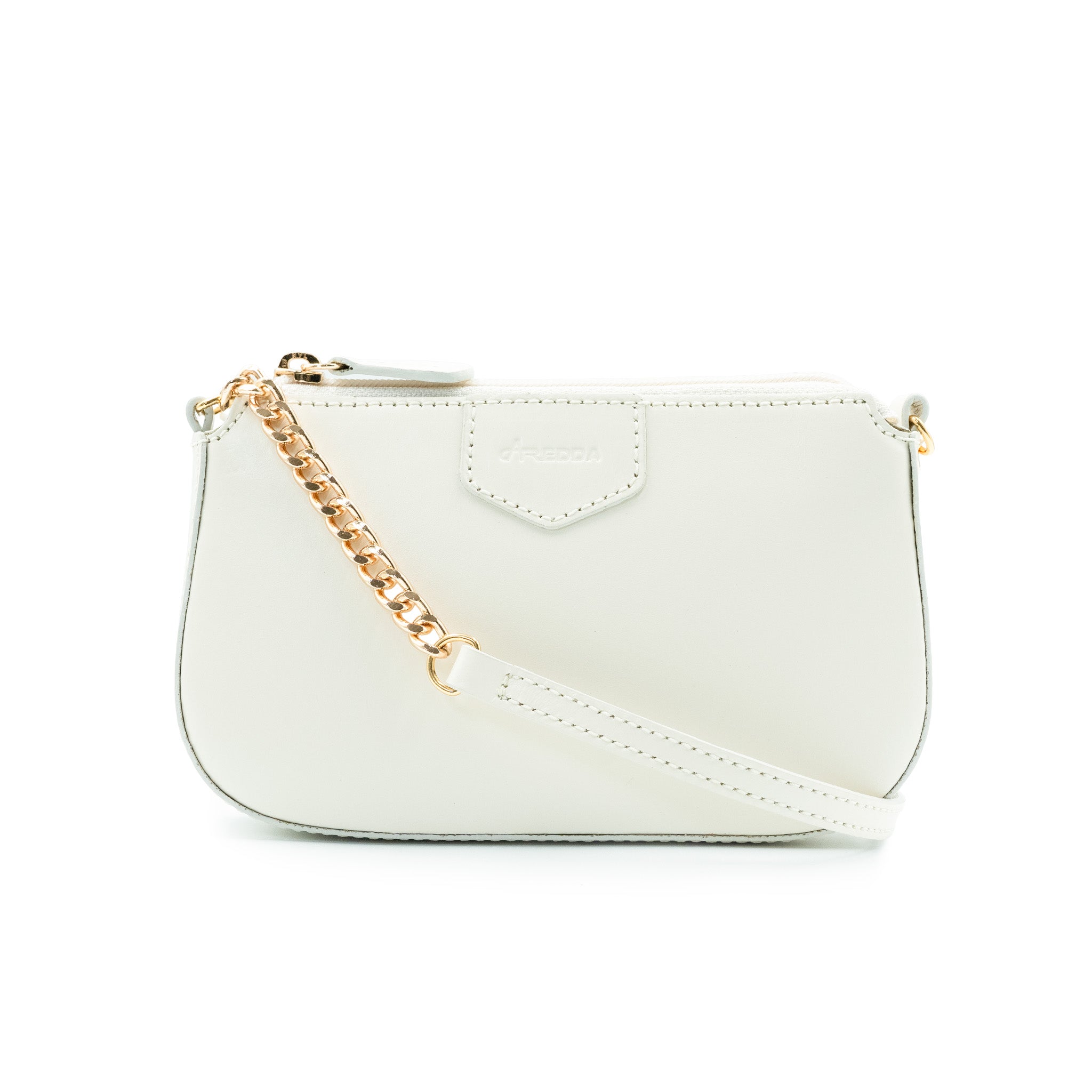 Bolsa Mini com Corrente em Couro - ref. 2517 - Aredda