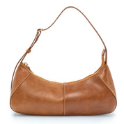 Bolsa Baguette Curva em Couro | 2523