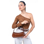 Bolsa Baguette em Couro | 2527