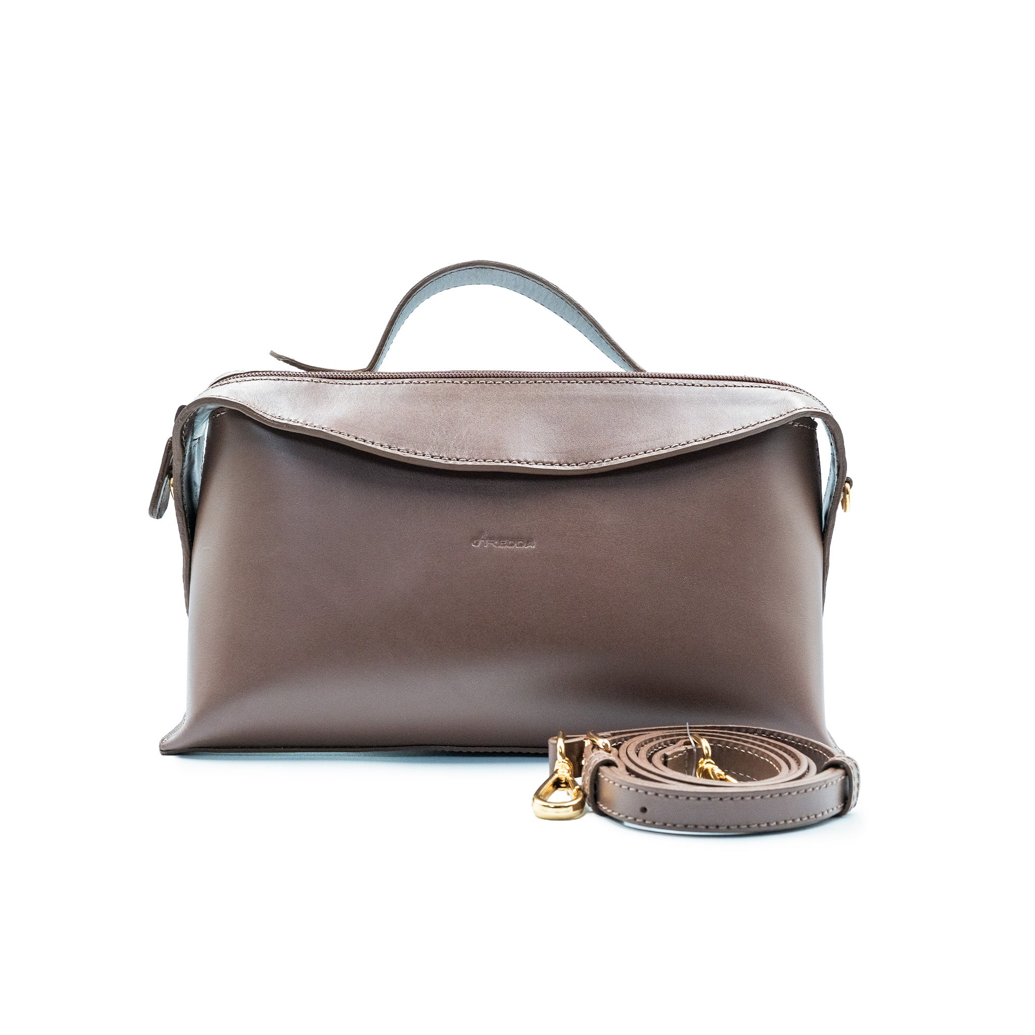 Bolsa Satchel em Couro - ref. 2549 - Aredda tiracolo