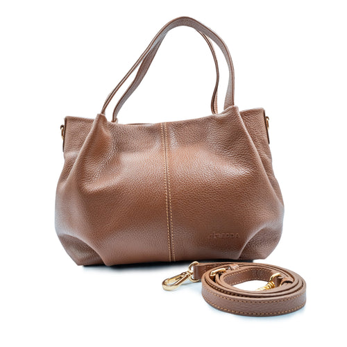 Bolsa Hobo em couro - ref. 2556 - Aredda