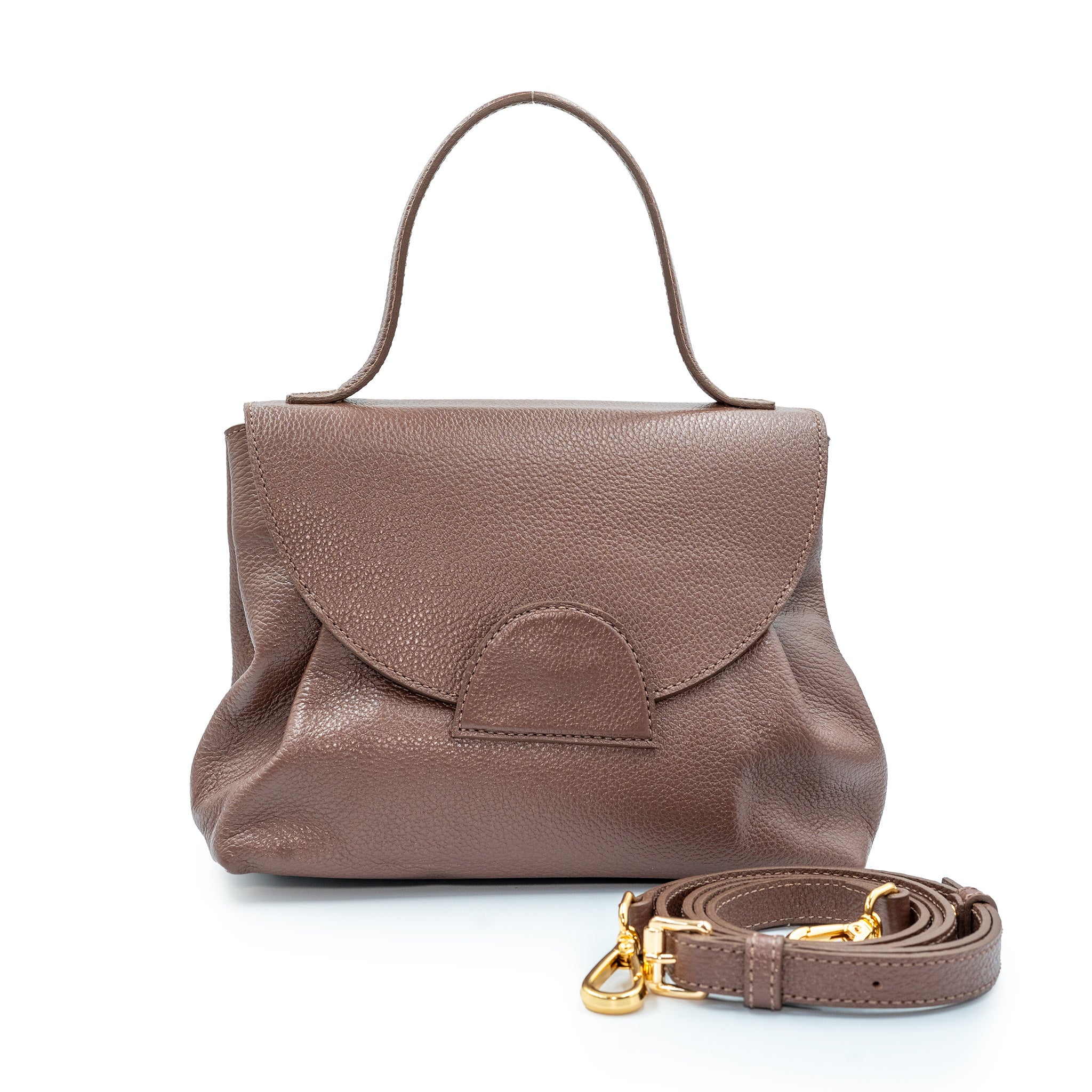 Bolsa Saddle em Couro | 2559