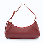 Bolsa Baguette Curva em Couro | 2523