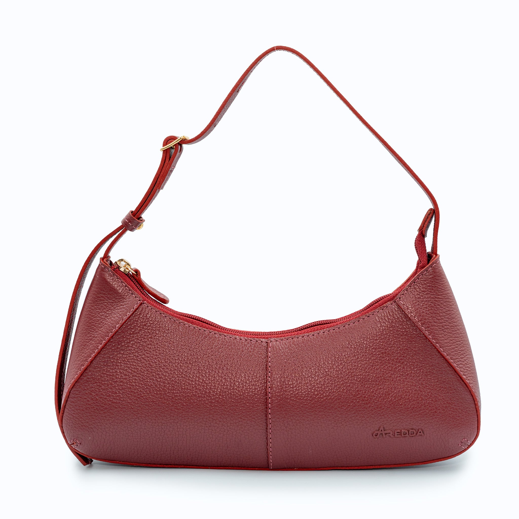 Bolsa Baguette Curva em Couro | 2523