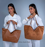 Bolsa Tote Dupla Face em Couro | 3210