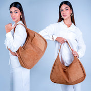 Bolsa Hobo Grande em Couro | 3214
