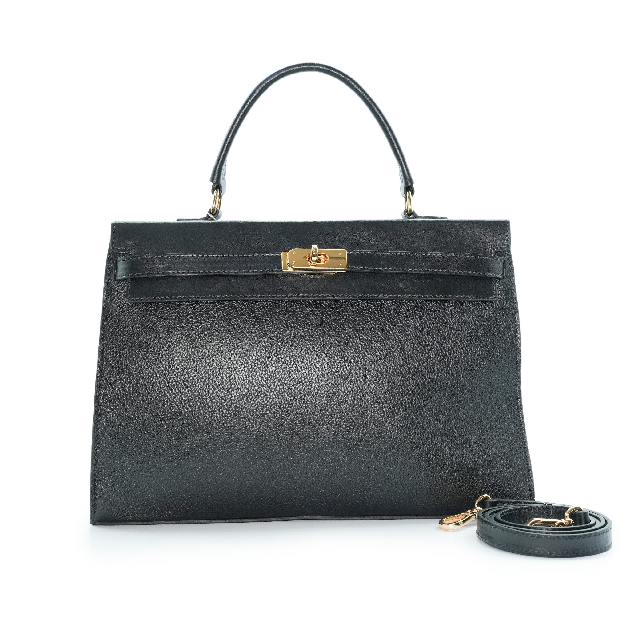 Bolsa Kelly em Couro - ref. 3215 - Aredda tiracolo
