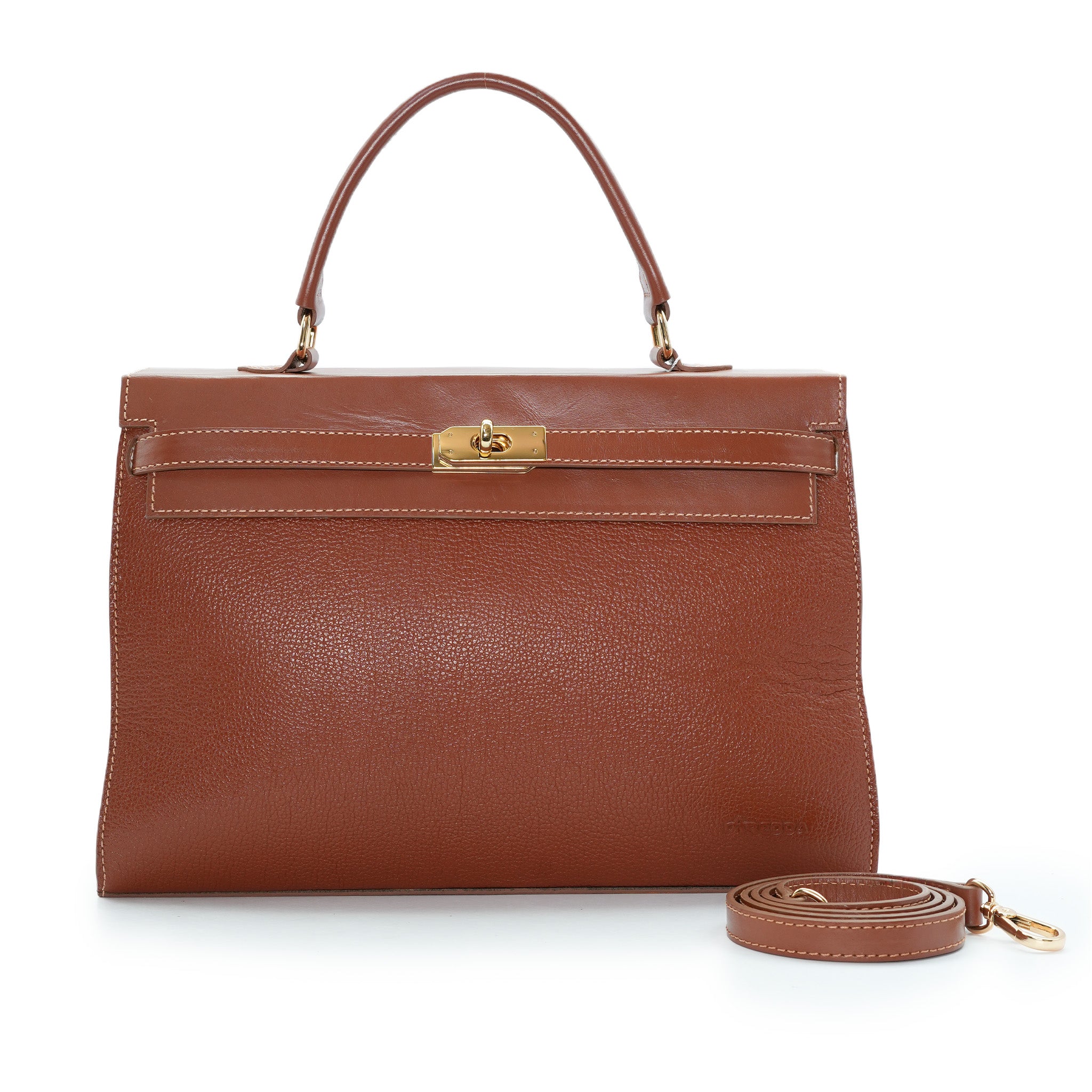 Bolsa Kelly em Couro - ref. 3215 - Aredda tiracolo