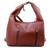 Bolsa Hobo Multifuncional  mochila em Couro | 3222