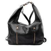 Bolsa Hobo Multifuncional  mochila em Couro | 3222