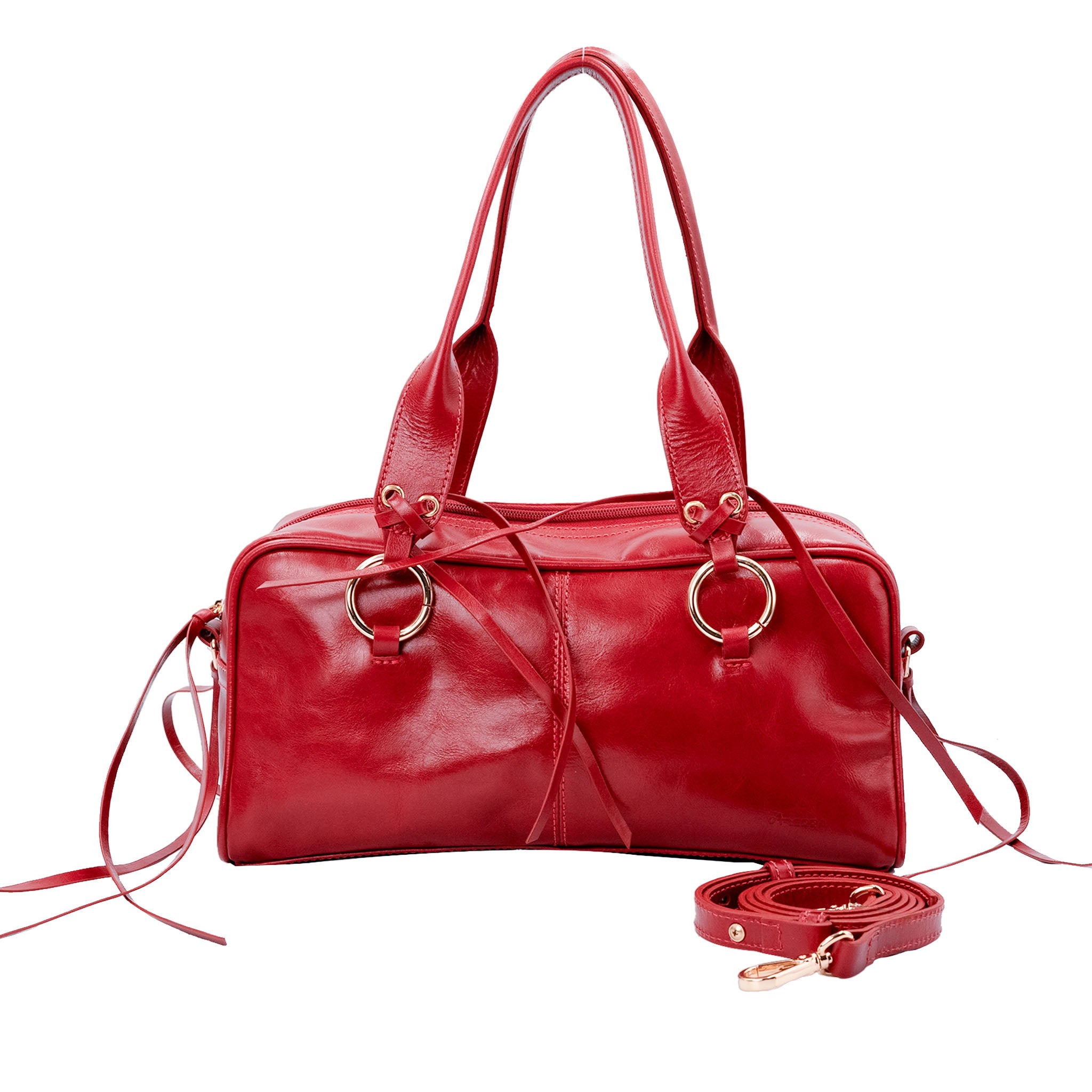 Bolsa Boston em Couro | 3225