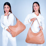 Bolsa Hobo Grande em Couro | 3228