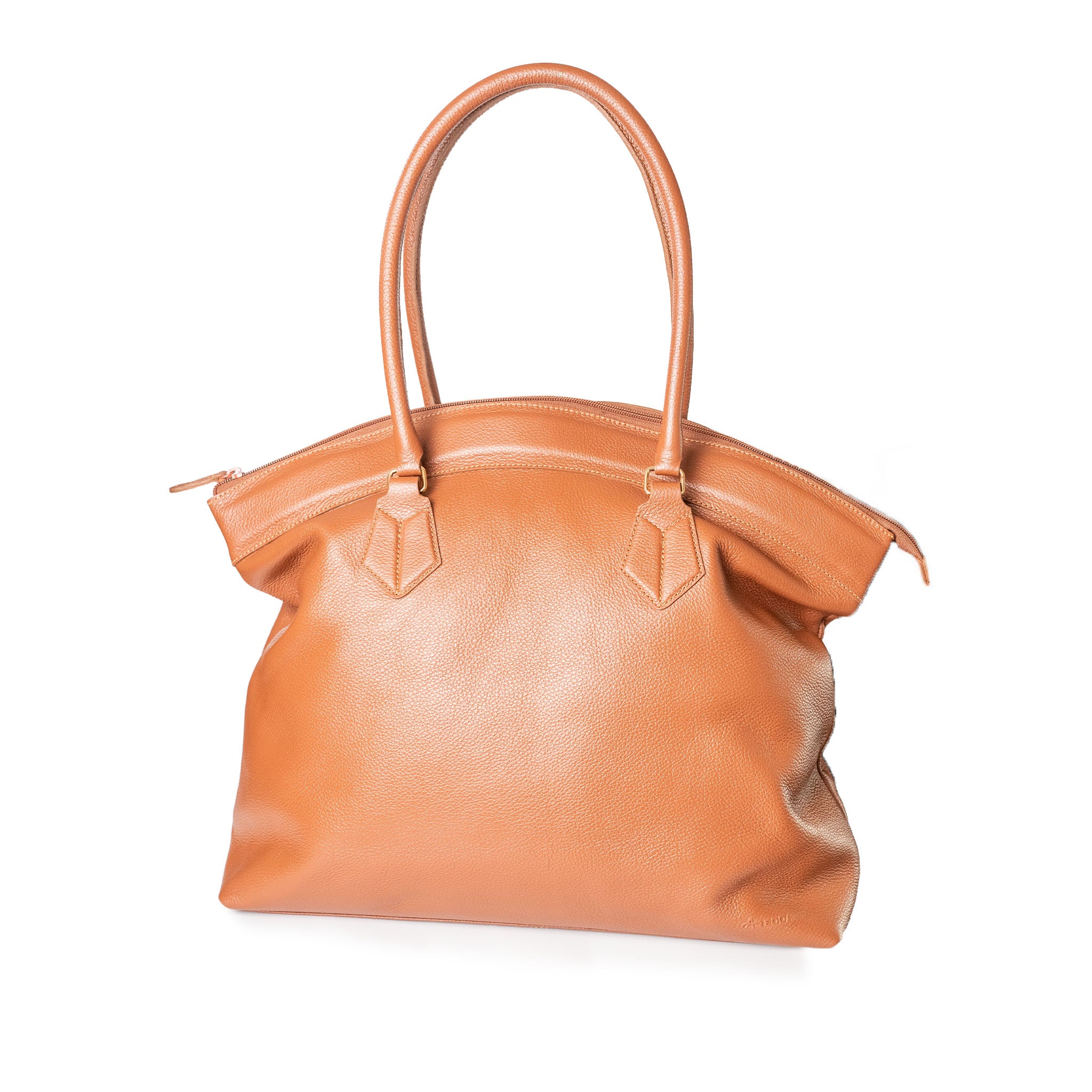 Bolsa Tote Curva em Couro | 3240