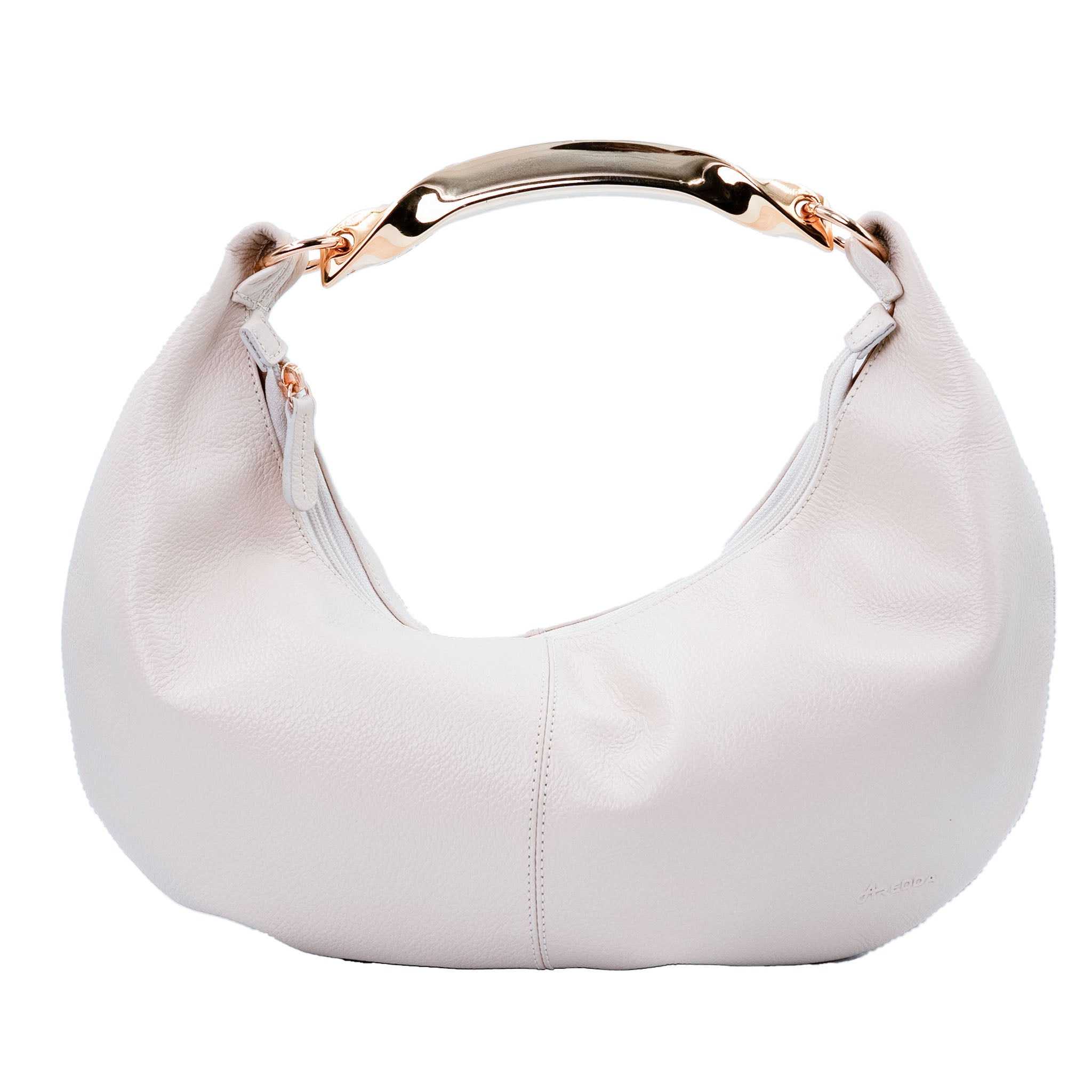 Bolsa Hobo com Argola em Couro - ref. 3242 - Aredda