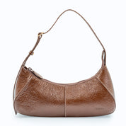 Bolsa Baguette Curva em Couro | 2523