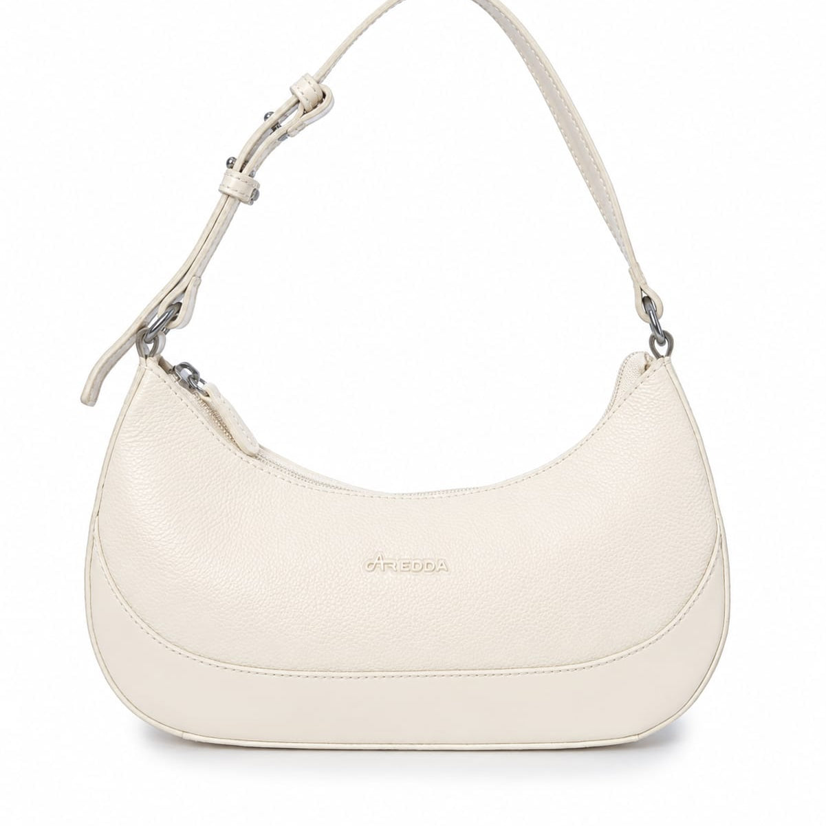 Bolsa Meia Lua em Couro - ref. 2550 - Aredda