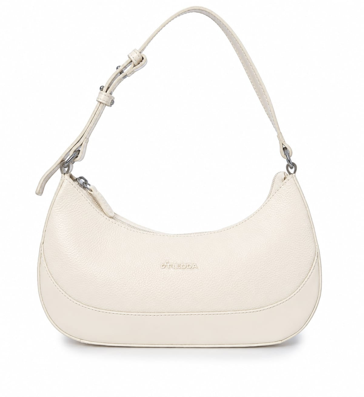 Bolsa Meia Lua em Couro - ref. 2550 - Aredda