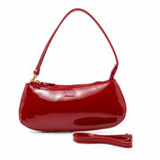 Bolsa Baguette Curva em Couro | 2528