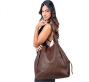 Bolsa Hobo em Couro | 3246