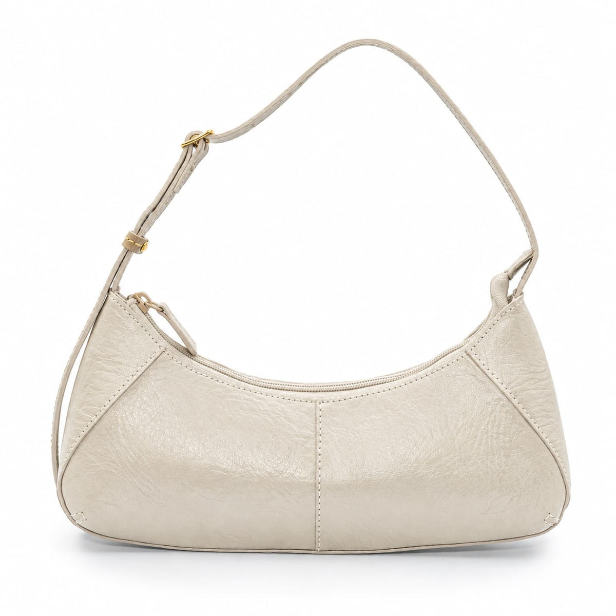 Bolsa Baguette Curva em Couro | 2523